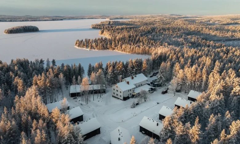 Skýra Retreat is a new wellness getaway, hidden within Finnish Lapland