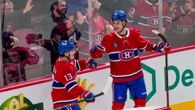 Slafkovský strikes first with PPG