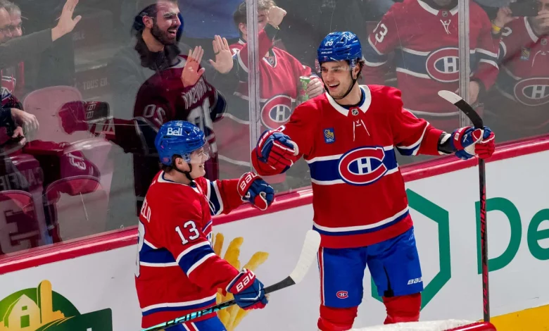 Slafkovský strikes first with PPG