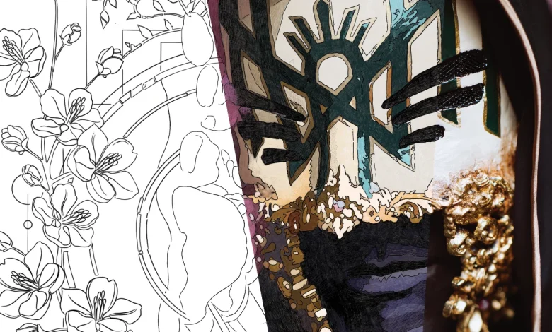 Sleep Token have released the official colouring book you never knew you needed