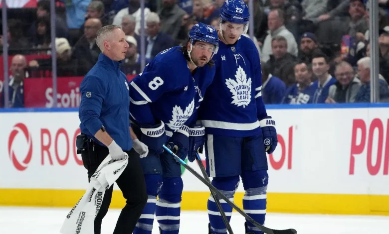 Slew of injuries only hinder Maple Leafs’ playoff push