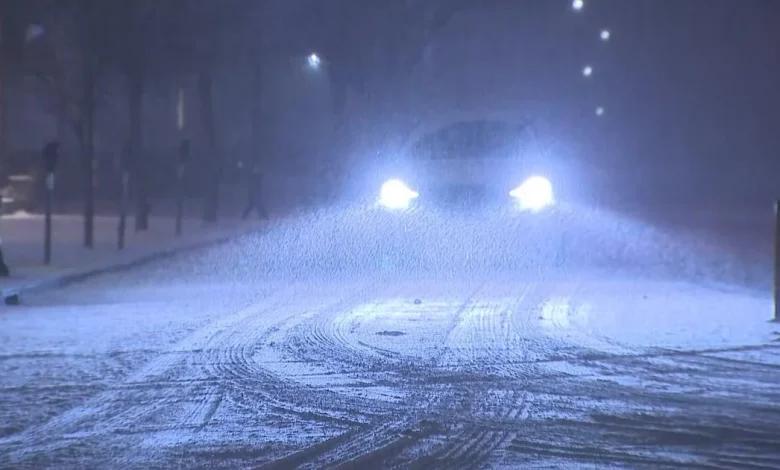 Snow, freezing rain pelt New Jersey roadways as winter storm causes dangerous mess