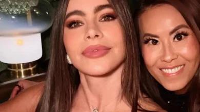 Sofia Vergara wows in nude lingerie corset as she turns heads on London night out