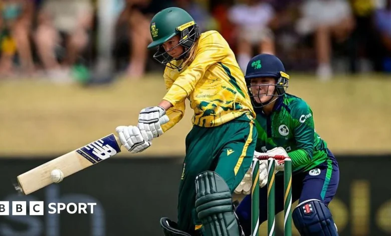 South Africa Women v Ireland Women: South Africa seal T20 series with a game to spare