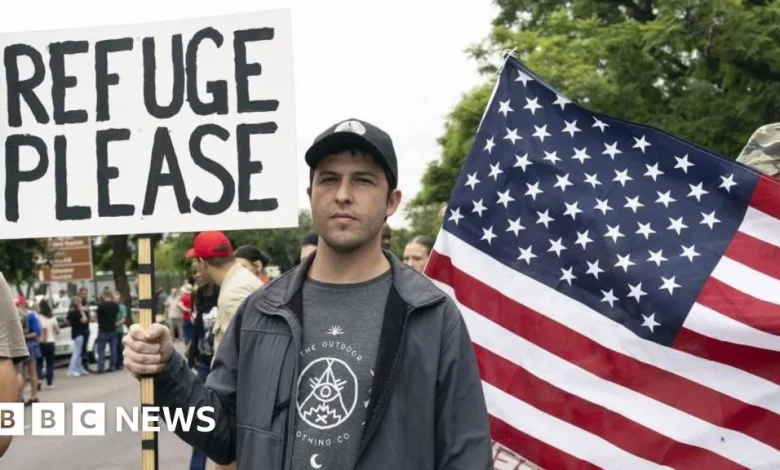 South Africa defiant after US threatens 'consequences' over raid on Afrikaner refugee centre