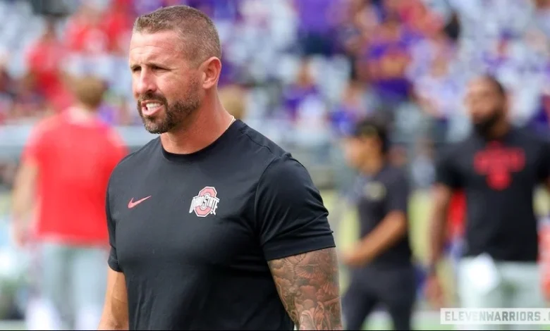 South Florida Reportedly Hiring Ohio State Offensive Coordinator Brian Hartline As New Head Coach