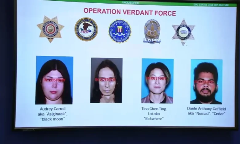 Southern California terror plot: What we know about the group Turtle Island Liberation Front