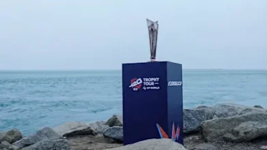 Spectacular launch for ICC Men's T20 World Cup Trophy Tour