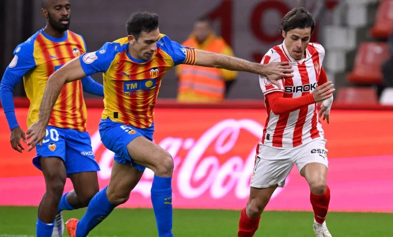 Sporting - Valencia hoy en directo: última hora de la Copa del Rey en vivo