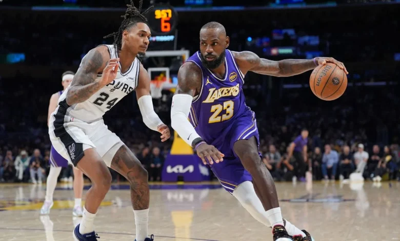 Spurs cruise past Lakers to NBA Cup semifinals