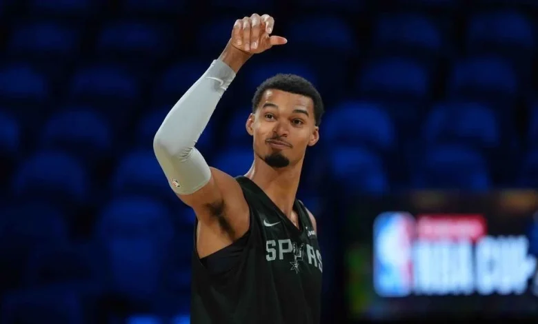 Spurs mull bringing Victor Wembanyama off bench in Cup final