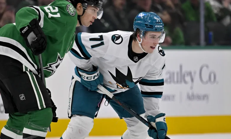 Stars Face Celebrini, Surprising Sharks
