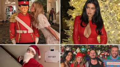 Stars Getting Into The Holiday Spirit 2025