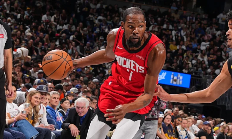 Starting 5: KD propels Rockets, Maxey & VJ hold off Flagg, Clips beat Lakers