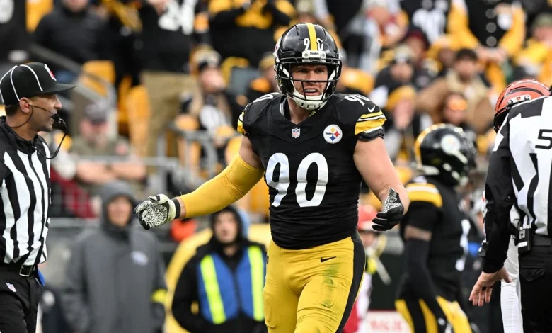 Steelers All-Pro pass rusher T.J. Watt hospitalized for lung condition