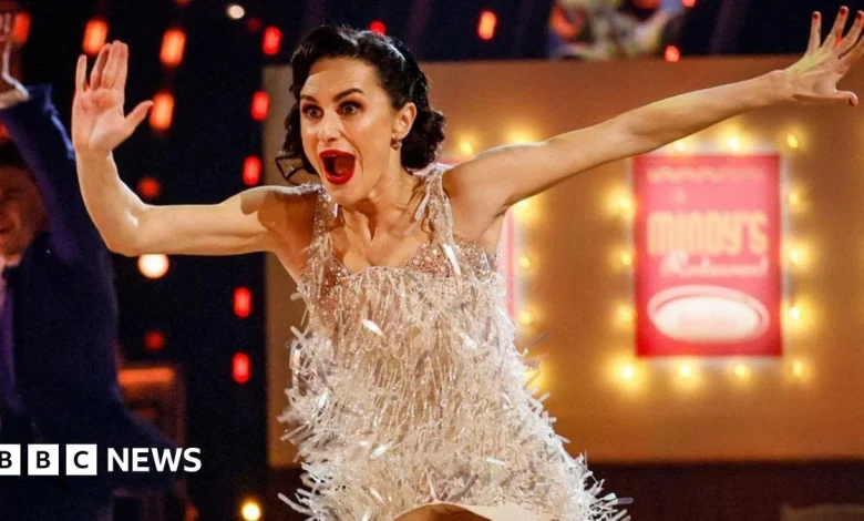 Strictly: Amber Davies makes final despite facing hate comments