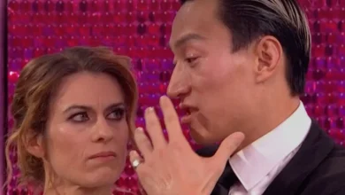 Strictly pro Carlos Gu breaks down during emotional dance with Karen Carney