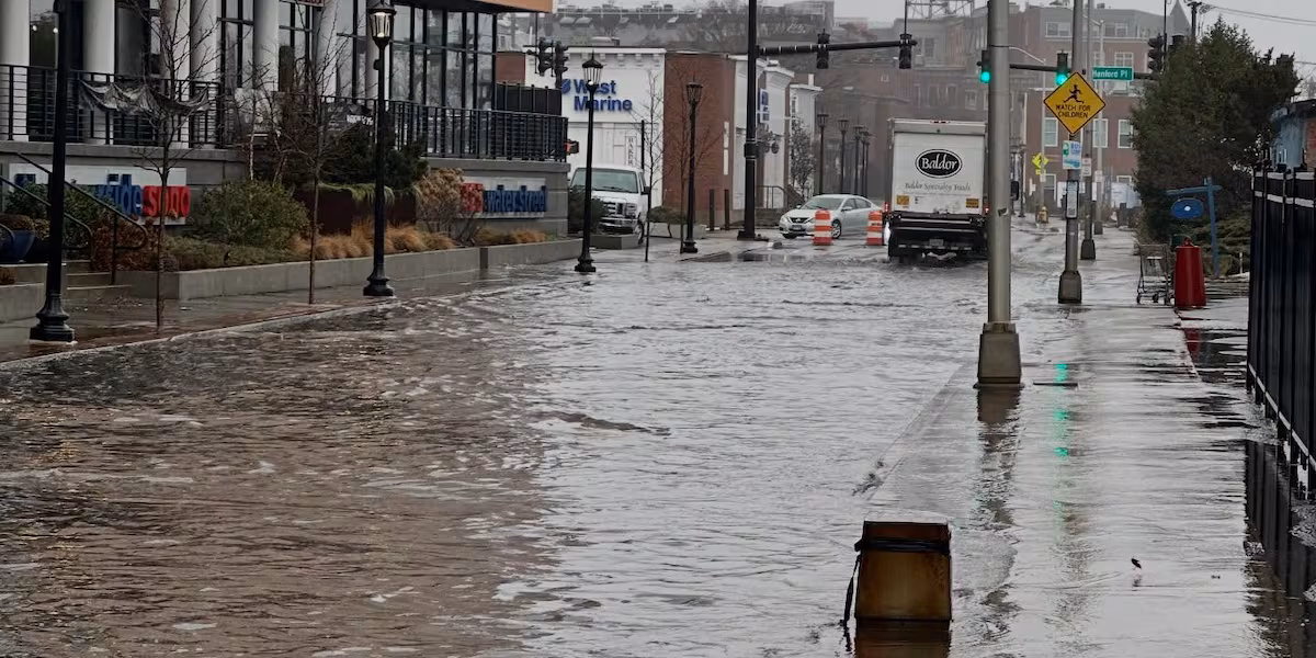 Strong winds and rain cause power outages, road closures