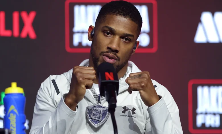 Sucker bet? Confident gambler wages $1.3 million on mega favorite Anthony Joshua over Jake Paul