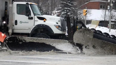 Sunday night Sudbury snowstorm downgraded to 'Yellow Warning'