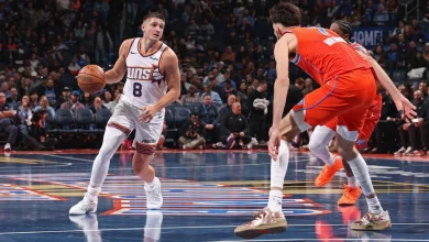 Suns' Allen ejected after shoving OKC's Holmgren