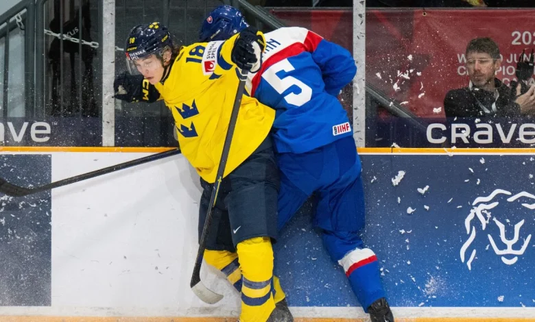 Sweden names roster for world junior hockey championship