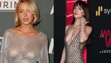Sydney Sweeney To Dakota Johnson: Hollywood's Best Naked Dress Moments Of 2025