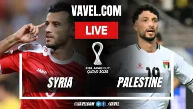 Syria vs Palestine LIVE Score Updates in 2025 FIFA Arab Cup Match