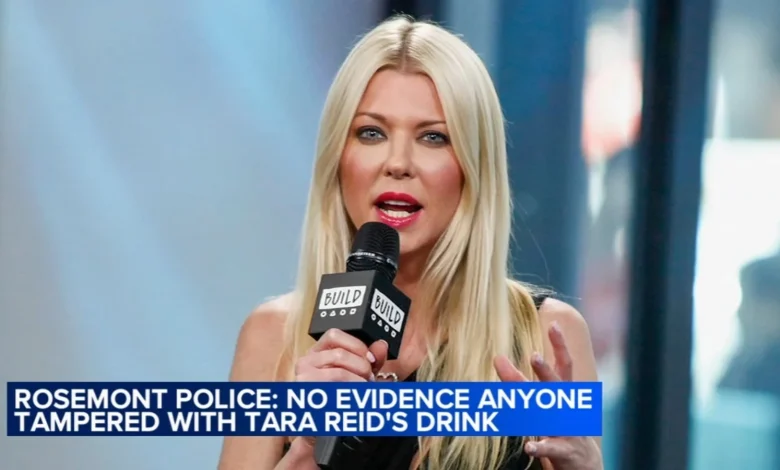 Tara Reid Chicago news: Rosemont police say video shows 'American Pie' actress drink not tampered with at hotel bar, investigating