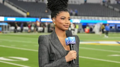 Taylor Rooks’ superhero outfit turns heads with NBA legend’s new nickname