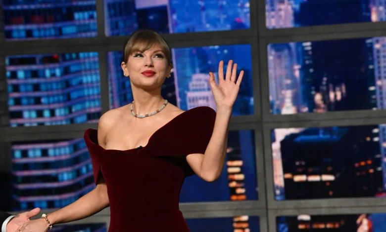 Taylor Swift Asked to Name Her 5 Favorite of Her Songs on ‘Colbert’