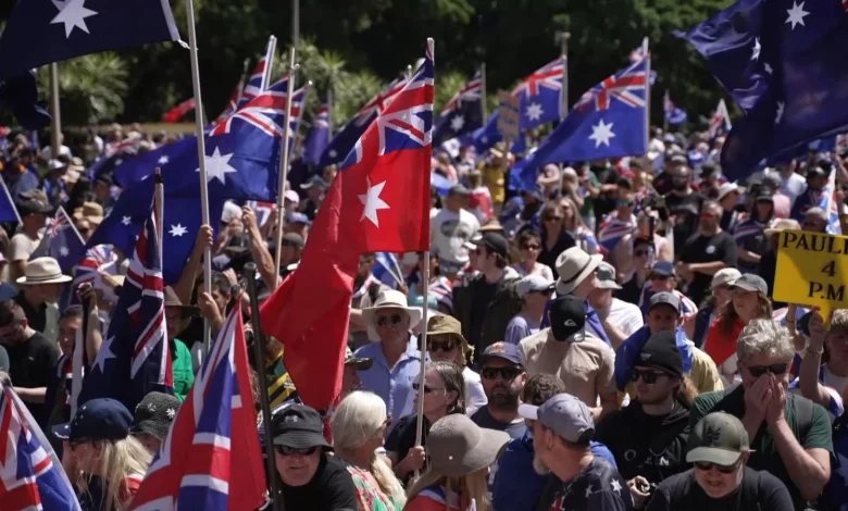 Tension high in Australia as far right 'emboldened in way never seen before'