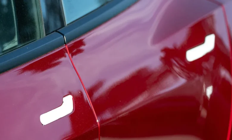 Tesla-style retractable door handles will be banned in China