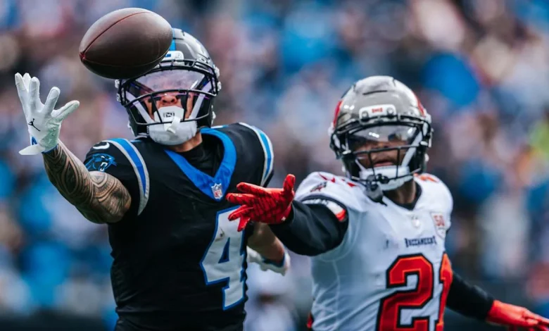 Tetairoa McMillan added to injury report, questionable for Seahawks game - Panthers.com