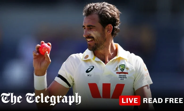 The Ashes 2025, second Test live: Australia vs England score and latest from day one