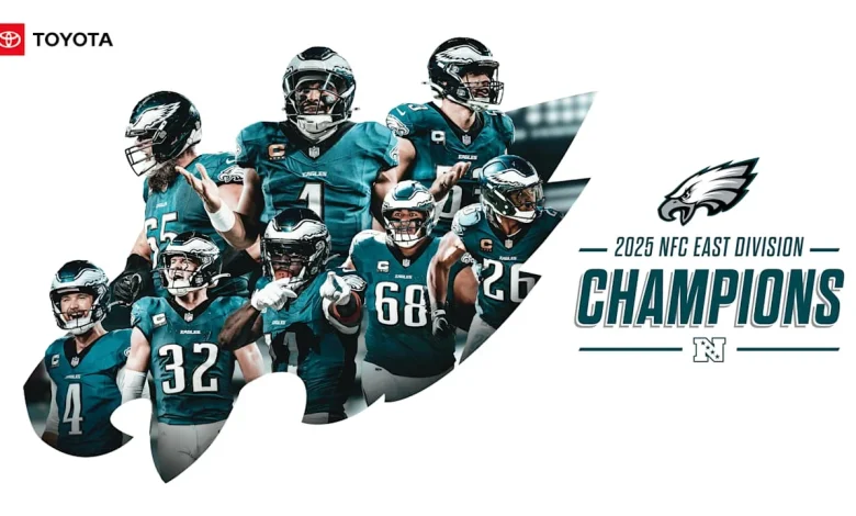 The Eagles are back-to-back NFC East Champions!