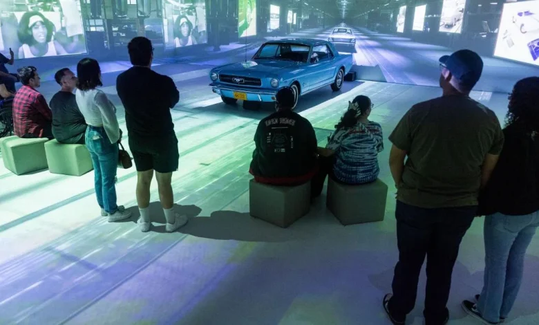The Ford Mustang gets the theme park treatment in L.A.
