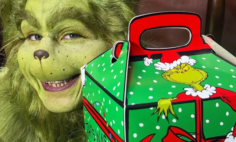 The Grinch is coming to McDonald's. See the holiday meal.