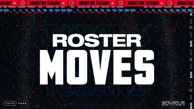 The Houston Texans made a roster move.