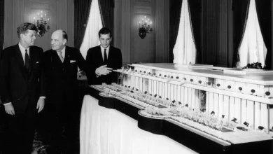 The Kennedy Center was shaped by 3 different presidents : NPR