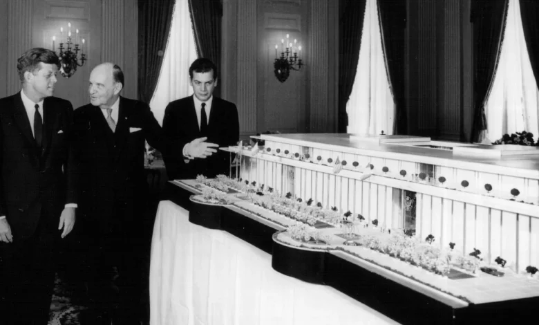 The Kennedy Center was shaped by 3 different presidents : NPR