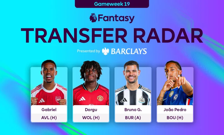 The Scout's FPL Gameweek 19 transfer radar