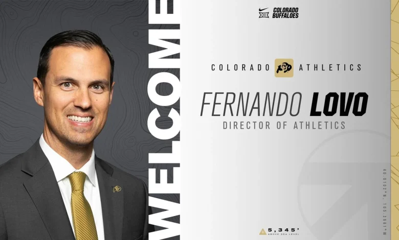 The University of Colorado Boulder Names Fernando Lovo New Director of Athletics