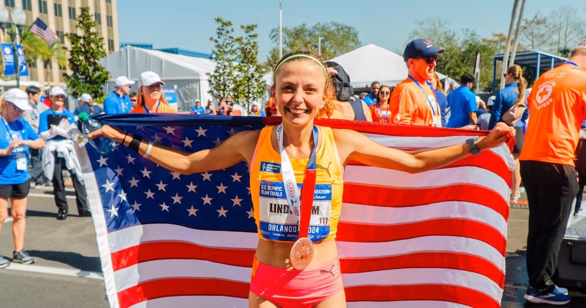 The running boom has hit the BMW Dallas Marathon. Olympian Dakotah Popehn exemplifies it