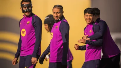 The squad for FC Barcelona v Osasuna