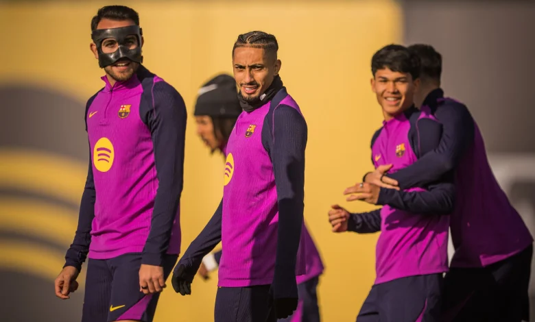 The squad for FC Barcelona v Osasuna