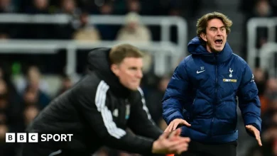 Thomas Frank: Newcastle penalty 'absolute VAR mistake', says Spurs boss