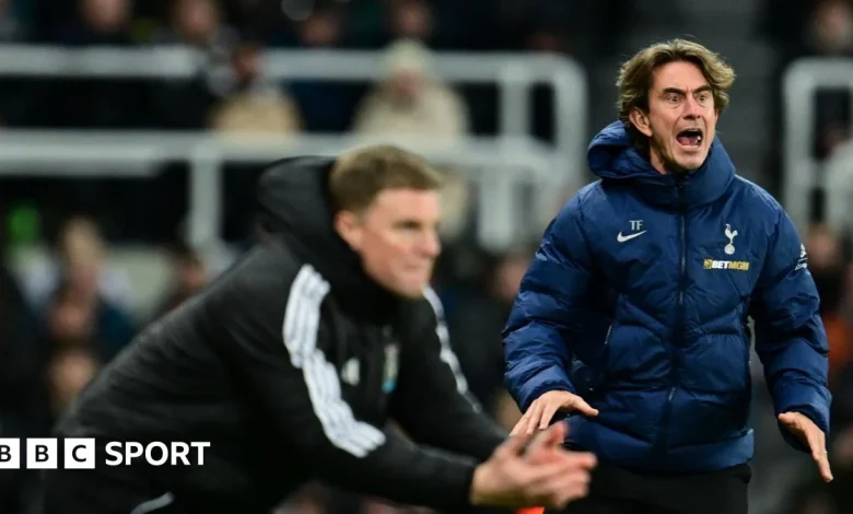 Thomas Frank: Newcastle penalty 'absolute VAR mistake', says Spurs boss