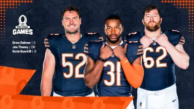 Three Bears players earn Pro Bowl honors