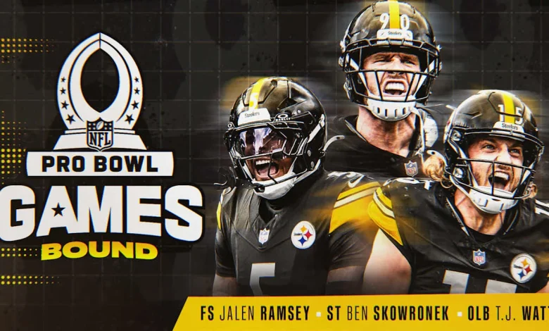 Three Steelers selected to Pro Bowl Games